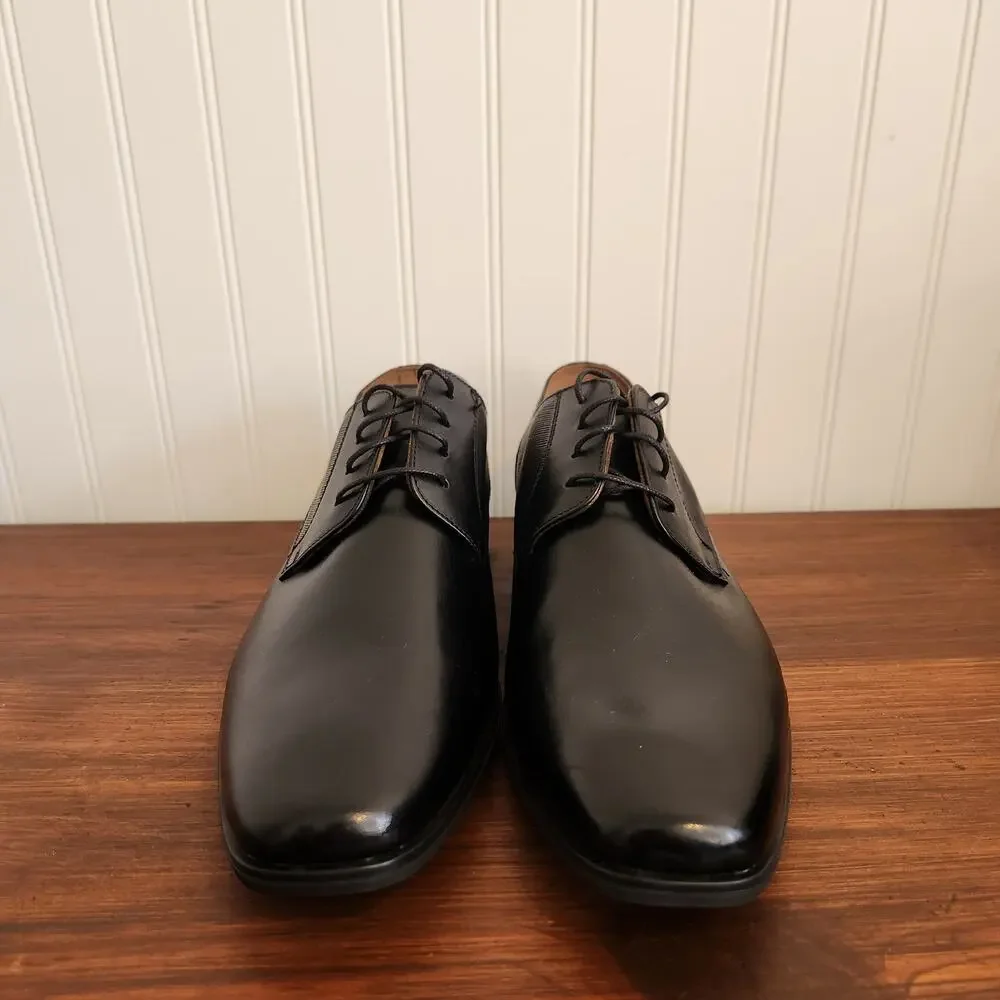 Florsheim Men's Size 11.5M Dark Brown Leather Dress‎ Shoes New
